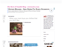 Tablet Screenshot of 1000notes.com